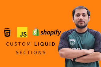 code or edit shopify theme code, custom shopify liquid, fix html css issues