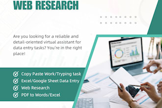 do fast and accurate data entry, formatting and cleanup data