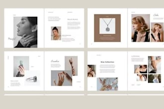 design product catalog fashion catalogue jewelry clothing furniture ecommerce