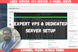 configure your vps or dedicated server with security