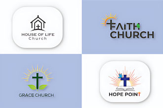 make a religious, christen church, ministry or faith based organization logo