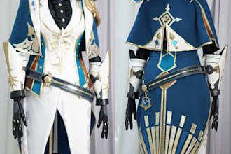 design and 3d model custom cosplay armor and helmets using blender and fusion 36