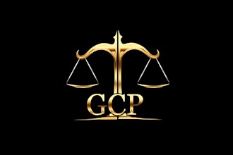 create a modern law firm attorney lawyer legal law logo design