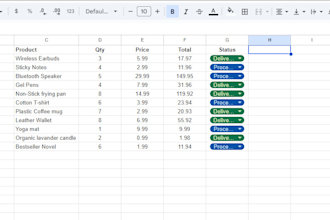convert or digitize data into excel or google sheets
