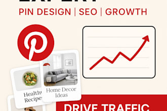 manage,grow, optimize and do pinterest marketing marketing, pins and boards