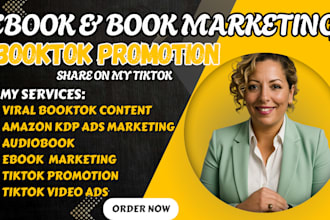 viral romance booktok promotion ebook marketing book trailer video tik tok  ads