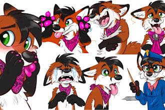draw furry telegram stickers nsfw furry stickers discord animated stickers GIF