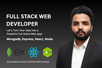 build full stack web apps using react, node, mongodb, postgresql, replit, cursor