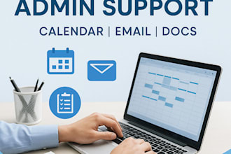 be your reliable virtual assistant for admin tasks and email management