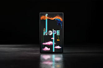 make creative movie poster design