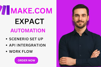 setup make com automation, make automation, make expert, make com, made com
