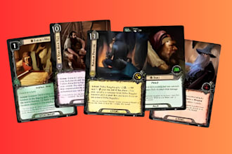 design a professional card games, box art, layouts and branding assets