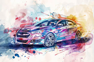 do car wrap design, van wrap design, truck wrap design, and car branding