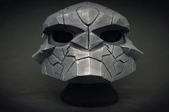 3d cosplay 3d helmet wearable cosplay 3d armor 3d halloween mask for 3d printing