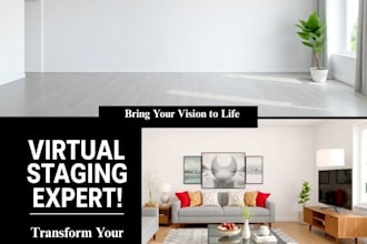do virtual staging, virtual furniture, virtual renovation