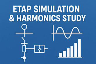 perform etap simulations and harmonics analysis for power systems