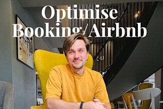 optimise your listing on booking, airbnb and give 3 tips to boost your bookings