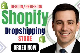 design shopify dropshipping atore, optimization mobile and desktop responsive