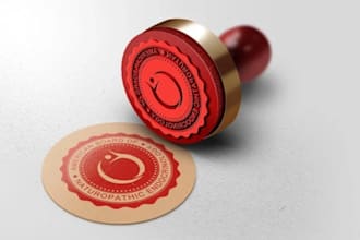 design badge, stamp, patch, label and sticker logo