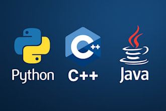 teach python java and c coding