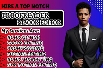 proofread beta read fact check your manuscript report letter ebook