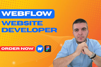 develop webflow website, figma to webflow, webflow expert