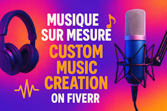 custom music and original soundtracks for your project