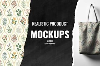 place your design on product mockups professionally