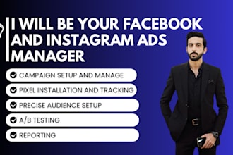 setup and optimize facebook ads campaign, instagram ads, meta ads manager