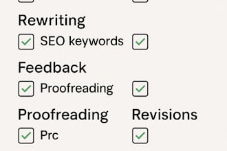 copyedit your english content