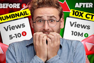 design youtube thumbnail that get millons of views