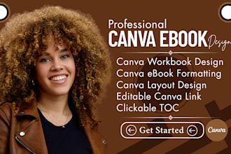 canva ebook design canva workbook canva ebook formatting layout design workbook
