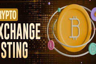 assist with token exposure and crypto listing
