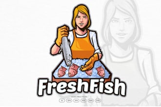 do clean fish store logo