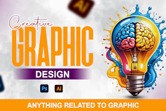 be your graphic designer for web or print