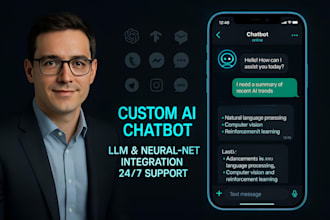 build custom ai chatbot systems using llms and neural networks