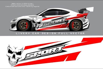 add logo, custom color, stripe, pattern and names to your car or vehicle