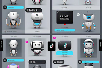 develop automated tiktok bot, live streaming bot, instagram api bot, twitter bot