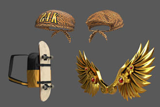 design unique roblox ugc hats, hair, or gear for your avatar