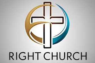 design creative church, religious and ministry logo