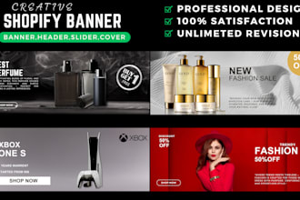 do vector tracing and design your shopify banner