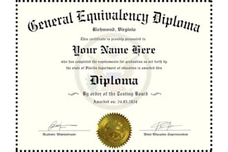design high school replica certificate, diploma ged university ph d certificate