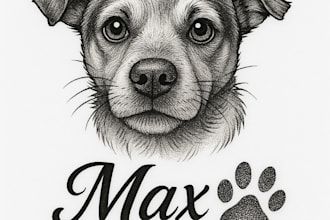 draw a custom tattoo sketch in your preferred style