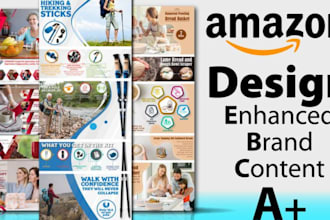 design unique amazon storefront amazon ebc a plus content engaging brand store