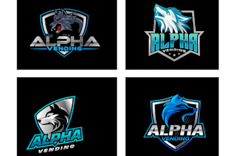 design unique wolf logo with unlimited revision