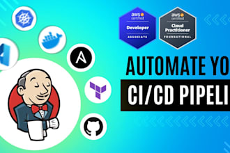 build a cicd pipeline using jenkins, docker, and github actions