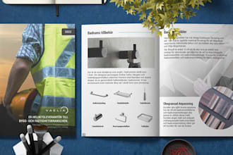 design custom catalogs for print and digital distribution