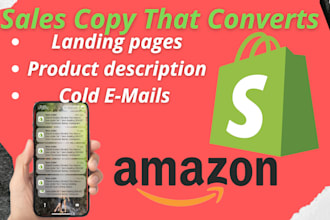 write engaging product descriptions and landing pages