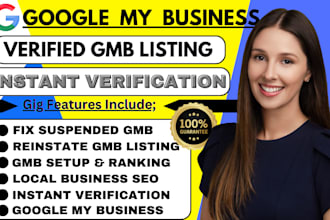 setup, reinstate suspended gmb listing, local seo, reinstate gmb, suspended gmb