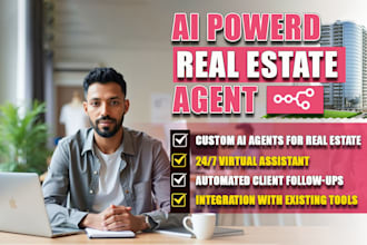 develop an ai powered real estate agent using n8n